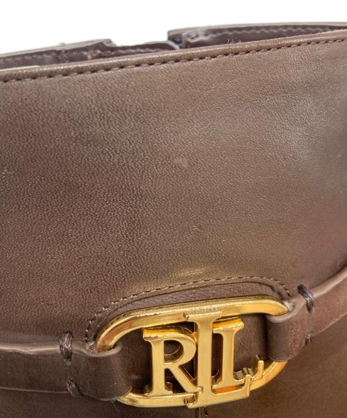 LAUREN RALPH LAUREN（ローレンラルフローレン）LAUREN RALPH LAUREN (ローレンラルフローレン) ショートブーツ ブラウン サイズ:SIZE 5.5Bの古着・服飾アイテム