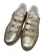 COLE HAANコールハーン）の古着「グランドプロ トップスピン トリプルストラップ スニーカー」｜ゴールド