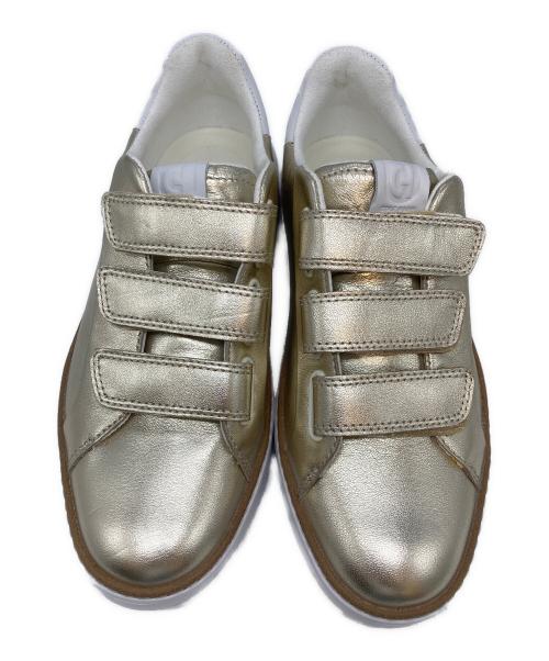 COLE HAAN（コールハーン）COLE HAAN (コールハーン) グランドプロ トップスピン トリプルストラップ スニーカー ゴールド サイズ:SIZE 51/2の古着・服飾アイテム