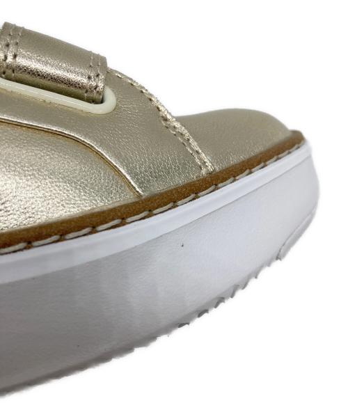 COLE HAAN（コールハーン）COLE HAAN (コールハーン) グランドプロ トップスピン トリプルストラップ スニーカー ゴールド サイズ:SIZE 51/2の古着・服飾アイテム