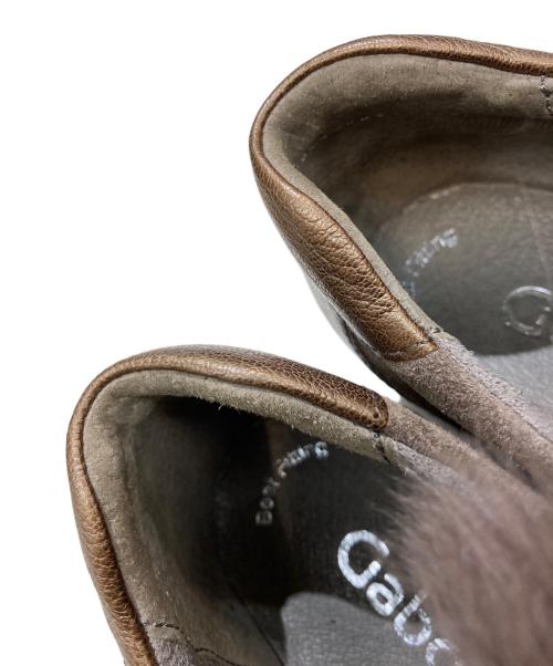 Gabor（ガボール）Gabor (ガボール) ファースニーカー ブラウン サイズ:3の古着・服飾アイテム