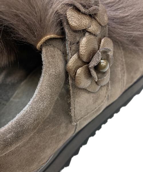 Gabor（ガボール）Gabor (ガボール) ファースニーカー ブラウン サイズ:3の古着・服飾アイテム