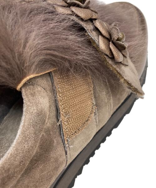 Gabor（ガボール）Gabor (ガボール) ファースニーカー ブラウン サイズ:3の古着・服飾アイテム