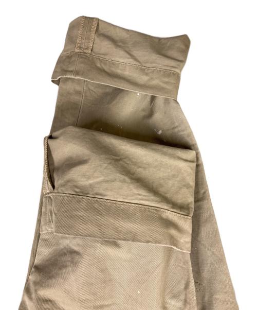 POLO RALPH LAUREN（ポロ・ラルフローレン）POLO RALPH LAUREN (ポロ・ラルフローレン) ペイントダメージ加工パンツ ベージュ サイズ:SIZE 81cm (W32)の古着・服飾アイテム