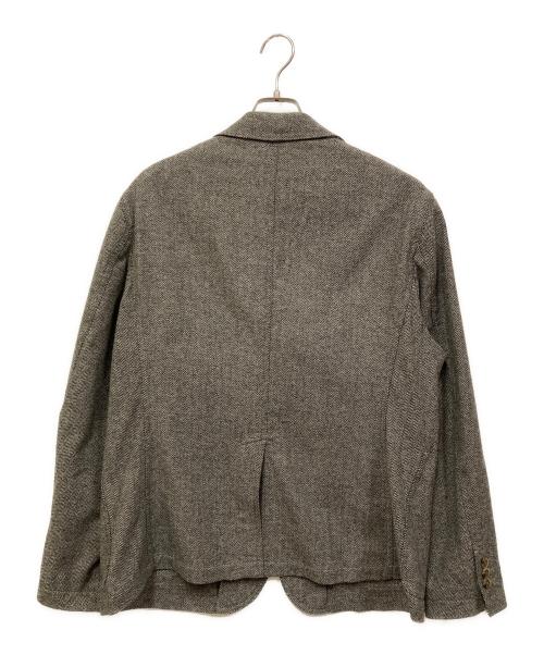 POLO RALPH LAUREN（ポロ・ラルフローレン）POLO RALPH LAUREN (ポロ・ラルフローレン) ヘリンボーンテーラードジャケット グレー サイズ:SIZE 42Sの古着・服飾アイテム