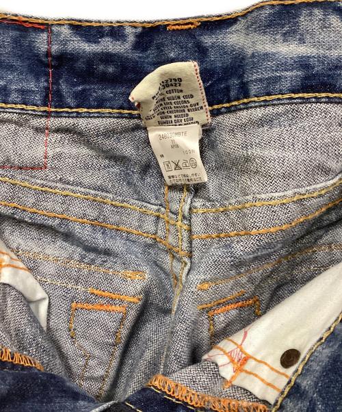 TRUE RELIGION（トゥルー レリジョン）TRUE RELIGION (トゥルー レリジョン) RAINBOW JOEY フレアデニムパンツ インディゴ サイズ:SIZE 76cm (W30)の古着・服飾アイテム