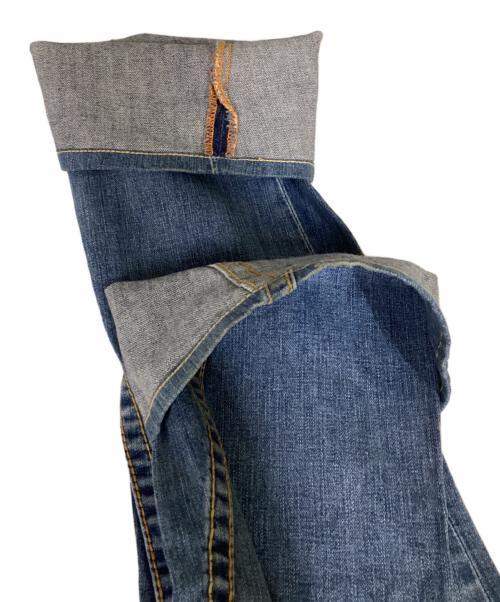 TRUE RELIGION（トゥルー レリジョン）TRUE RELIGION (トゥルー レリジョン) RAINBOW JOEY フレアデニムパンツ インディゴ サイズ:SIZE 76cm (W30)の古着・服飾アイテム