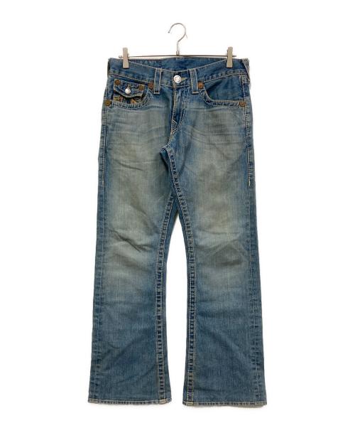 TRUE RELIGION（トゥルー レリジョン）TRUE RELIGION (トゥルー レリジョン) RAINBOW BILLY ブーツカットデニムパンツ インディゴ サイズ:SIZE 78.5cm (W31)の古着・服飾アイテム