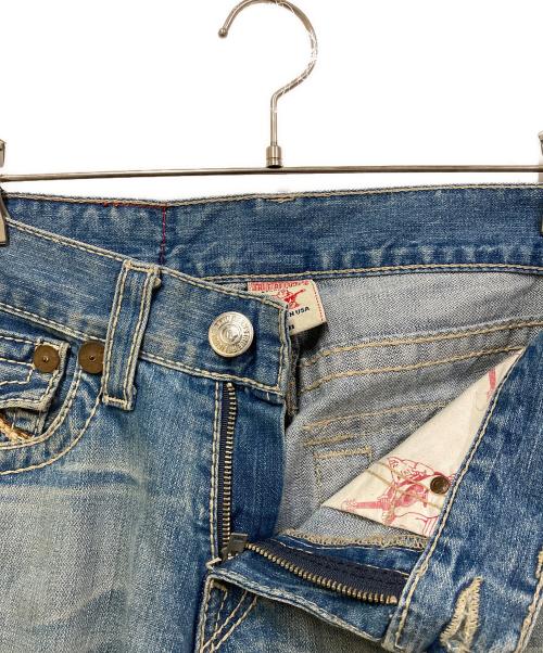 TRUE RELIGION（トゥルー レリジョン）TRUE RELIGION (トゥルー レリジョン) RAINBOW BILLY ブーツカットデニムパンツ インディゴ サイズ:SIZE 78.5cm (W31)の古着・服飾アイテム