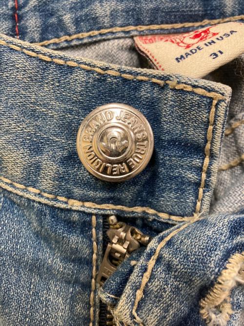 TRUE RELIGION（トゥルー レリジョン）TRUE RELIGION (トゥルー レリジョン) RAINBOW BILLY ブーツカットデニムパンツ インディゴ サイズ:SIZE 78.5cm (W31)の古着・服飾アイテム