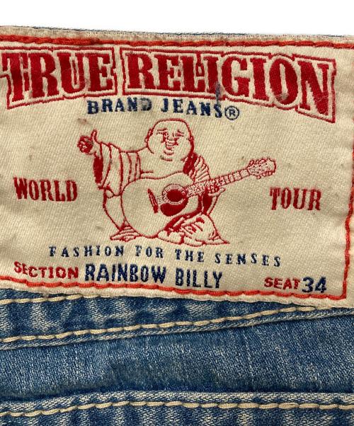 TRUE RELIGION（トゥルー レリジョン）TRUE RELIGION (トゥルー レリジョン) RAINBOW BILLY ブーツカットデニムパンツ インディゴ サイズ:SIZE 78.5cm (W31)の古着・服飾アイテム