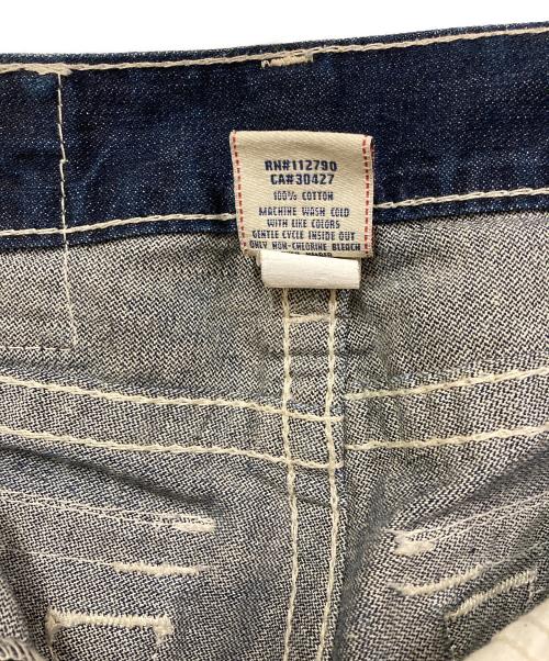 TRUE RELIGION（トゥルー レリジョン）TRUE RELIGION (トゥルー レリジョン) SECTION BILLY BIG Tデニムパンツ インディゴ サイズ:SIZE 76cm (W30)の古着・服飾アイテム