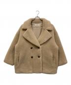 THE PAUSEザポーズ）の古着「ボアダブルコート」｜アイボリー