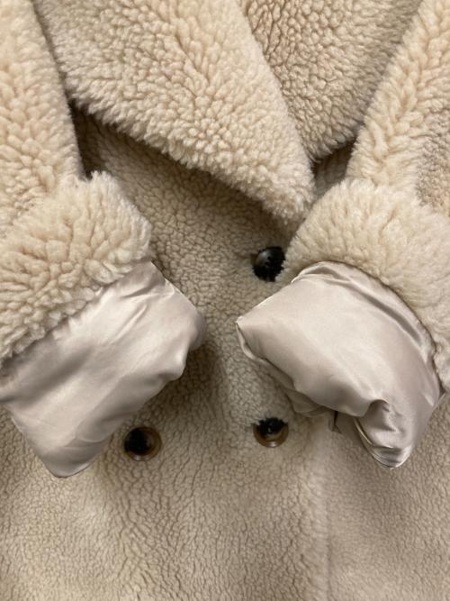 THE PAUSE（ザポーズ）THE PAUSE (ザポーズ) ボアダブルコート アイボリー サイズ:SIZE Freeの古着・服飾アイテム