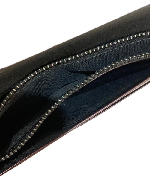 COACH（コーチ）COACH (コーチ) ブレスト ポケット ウォレット シグネチャー キャンバス ブラックの古着・服飾アイテム