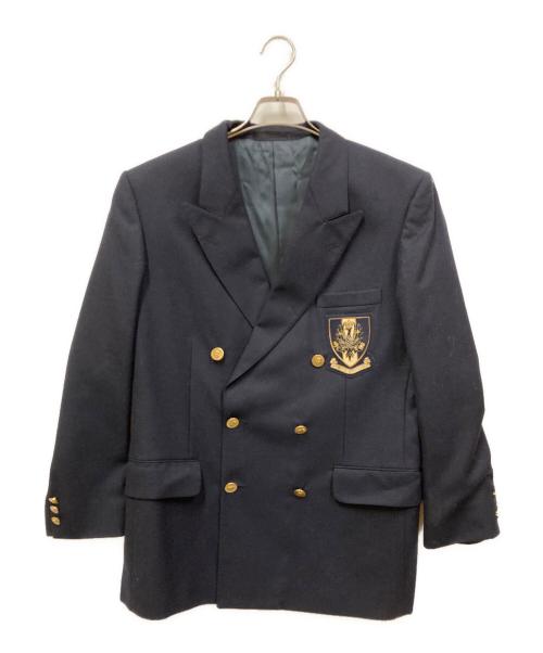 Aquascutum（アクアスキュータム）Aquascutum (アクアスキュータム) ダブルジャケット ネイビー サイズ:-の古着・服飾アイテム