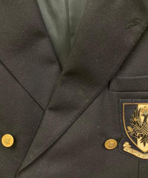 Aquascutum（アクアスキュータム）Aquascutum (アクアスキュータム) ダブルジャケット ネイビー サイズ:-の古着・服飾アイテム