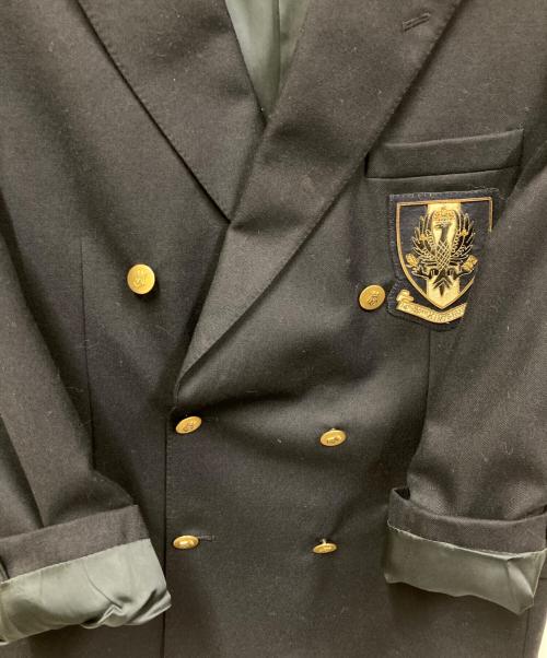 Aquascutum（アクアスキュータム）Aquascutum (アクアスキュータム) ダブルジャケット ネイビー サイズ:-の古着・服飾アイテム