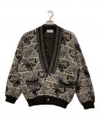 GIVENCHY GENTLEMANジバンシィ ジェントルマン）の古着「80s・90s アルパカブレンドVネックカーディガン」｜グレー