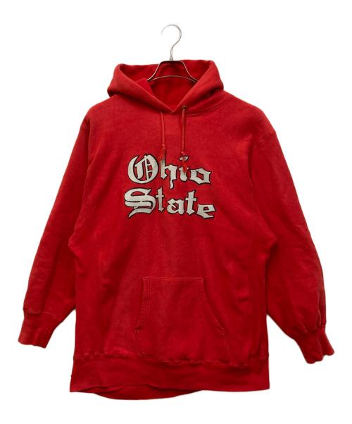 LAND'S END（ランズエンド）LAND'S END (ランズエンド) Champion (チャンピオン) プルオーバーパーカー レッド サイズ:SIZE Lの古着・服飾アイテム