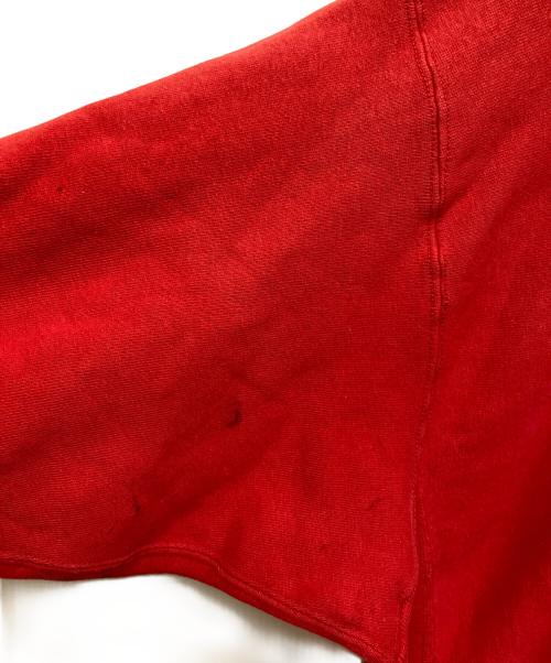 LAND'S END（ランズエンド）LAND'S END (ランズエンド) Champion (チャンピオン) プルオーバーパーカー レッド サイズ:SIZE Lの古着・服飾アイテム