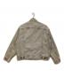 LEVI'S (リーバイス) ケミカルウォッシュデニムジャケット ライトグレー サイズ:SIZE L：15000円