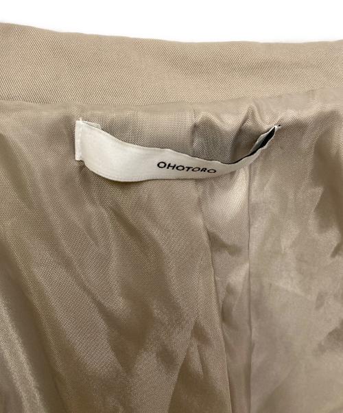 OHOTORO（オオトロ）OHOTORO (オオトロ) ステンカラーコート ベージュ サイズ:表記なしの古着・服飾アイテム