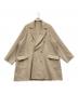 Plage（プラージュ）の古着「ハミルトンダブルミディコート」｜アイボリー
