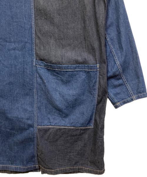 KAPITAL（キャピタル）KAPITAL (キャピタル) 8ozデニム 2TONE OSECHIコート インディゴ サイズ:SIZE 3の古着・服飾アイテム