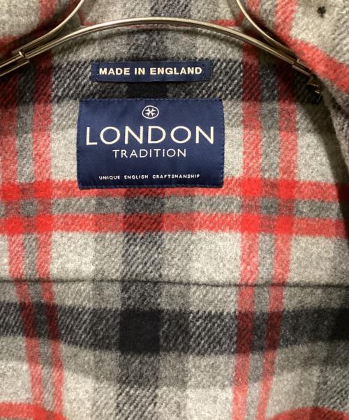 LONDON Tradition（ロンドントラディション）LONDON Tradition (ロンドントラディション) ダッフルコート グレー サイズ:42の古着・服飾アイテム