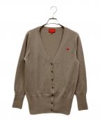 Vivienne Westwoodヴィヴィアンウエストウッド）の古着「ロゴカーディガン」｜グレー