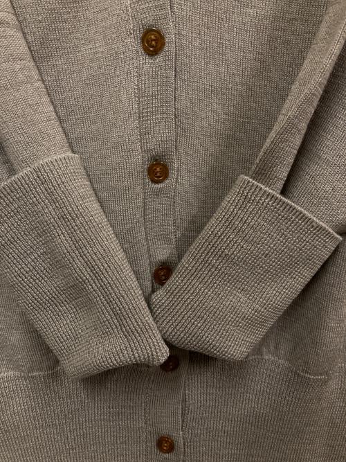 Vivienne Westwood（ヴィヴィアンウエストウッド）Vivienne Westwood (ヴィヴィアンウエストウッド) ロゴカーディガン グレー サイズ:SIZE 2の古着・服飾アイテム