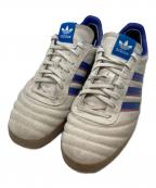adidas Originalsアディダスオリジナル）の古着「GAZELLE TEAM」｜ベージュ×ブルー