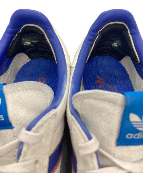 adidas Originals（アディダスオリジナル）adidas originals (アディダスオリジナル) GAZELLE TEAM ベージュ×ブルー サイズ:27の古着・服飾アイテム