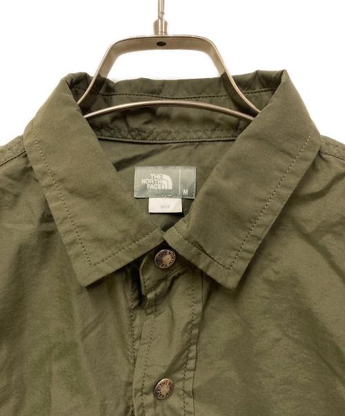 THE NORTH FACE（ザ ノース フェイス）THE NORTH FACE (ザ ノース フェイス) ロングスリーブヌプシシャツ グリーン サイズ:SIZE Mの古着・服飾アイテム