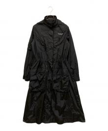 OFFWHITE（オフホワイト）の古着「フーデッドコート」｜ブラック