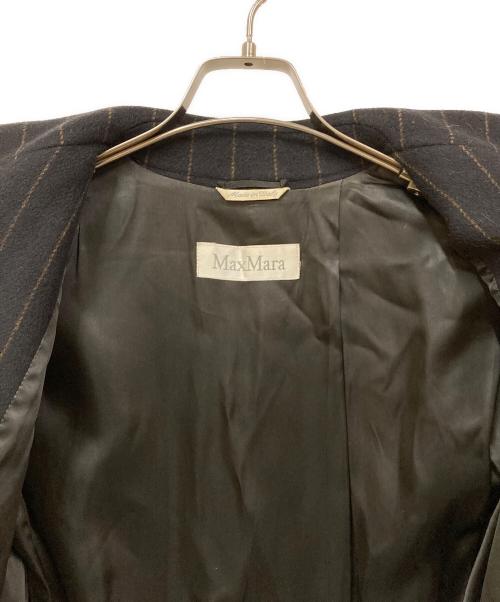 MaxMara（マックスマーラ）MaxMara (マックスマーラ) チェスターコート ブラック サイズ:SIZE 36の古着・服飾アイテム