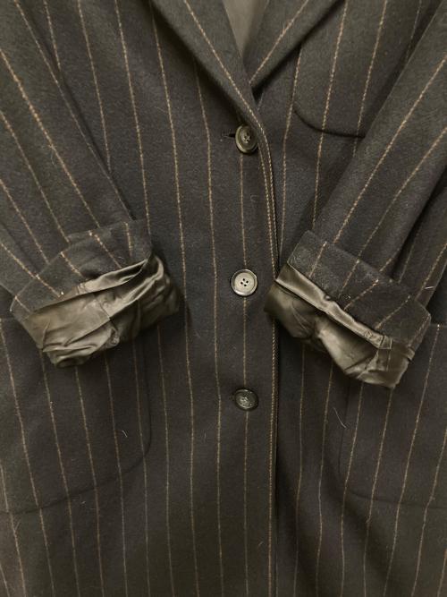 MaxMara（マックスマーラ）MaxMara (マックスマーラ) チェスターコート ブラック サイズ:SIZE 36の古着・服飾アイテム