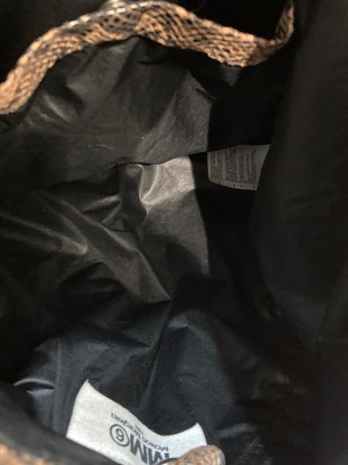 MM6 Maison Margiela（エムエムシックスメゾンマルジェラ）MM6 Maison Margiela (エムエムシックスメゾンマルジェラ) パイソン柄ジャパニーズトートバッグ ブラウン サイズ:表記なしの古着・服飾アイテム