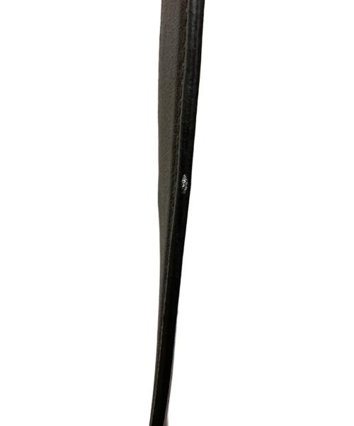 MIU MIU（ミュウミュウ）MIU MIU (ミュウミュウ) NAPPA BIKER COL/バイカー ショルダーバッグ ホワイト×ブラックの古着・服飾アイテム