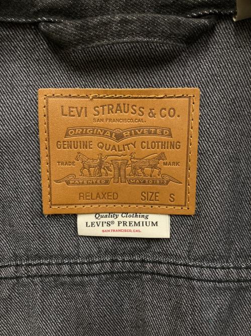 LEVI'S（リーバイス）LEVI'S (リーバイス) Relaxed Fit Trucker Jacket ブラック サイズ:SIZE Sの古着・服飾アイテム