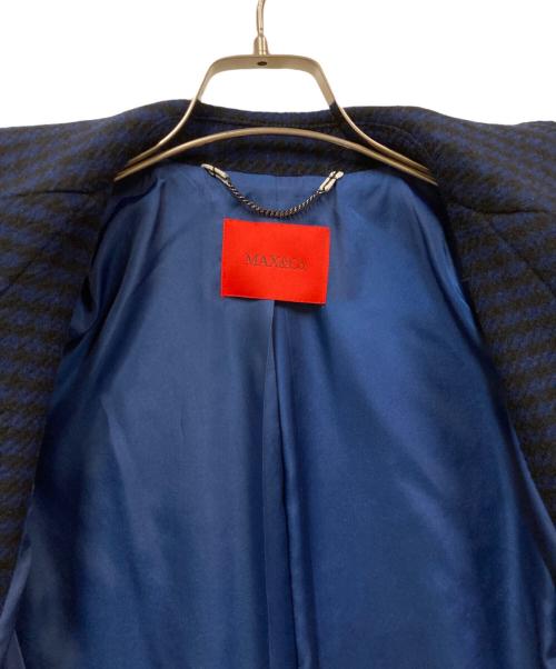 MAX&Co.（マックスアンドコー）MAX&Co. (マックスアンドコー) ベルテッドコート ネイビー サイズ:SIZE 36の古着・服飾アイテム