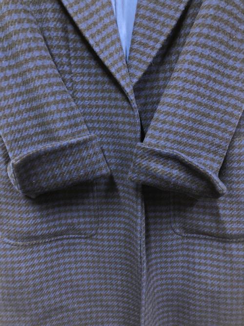 MAX&Co.（マックスアンドコー）MAX&Co. (マックスアンドコー) ベルテッドコート ネイビー サイズ:SIZE 36の古着・服飾アイテム