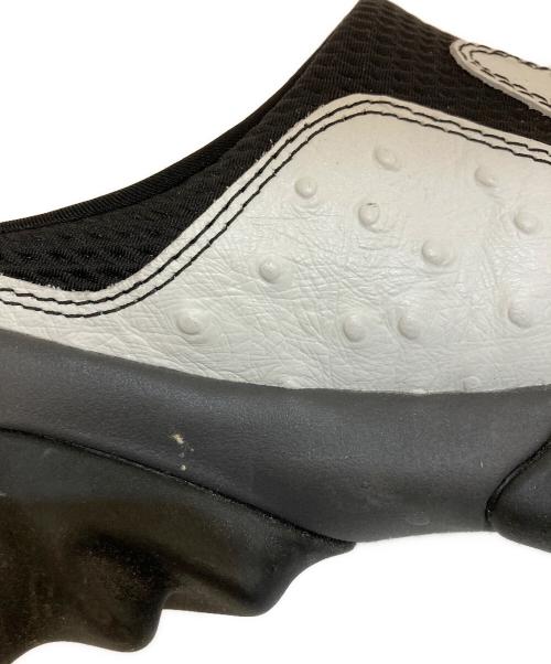 OAKLEY（オークリー）OAKLEY (オークリー) BRAIN DEAD (ブレインデッド) OAKLEY FACTORY TEAM OSTRICH CHOP SAW MULE ホワイト×ブラック サイズ:SIZE 27cmの古着・服飾アイテム