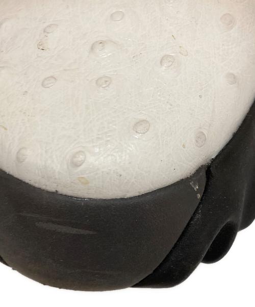 OAKLEY（オークリー）OAKLEY (オークリー) BRAIN DEAD (ブレインデッド) OAKLEY FACTORY TEAM OSTRICH CHOP SAW MULE ホワイト×ブラック サイズ:SIZE 27cmの古着・服飾アイテム