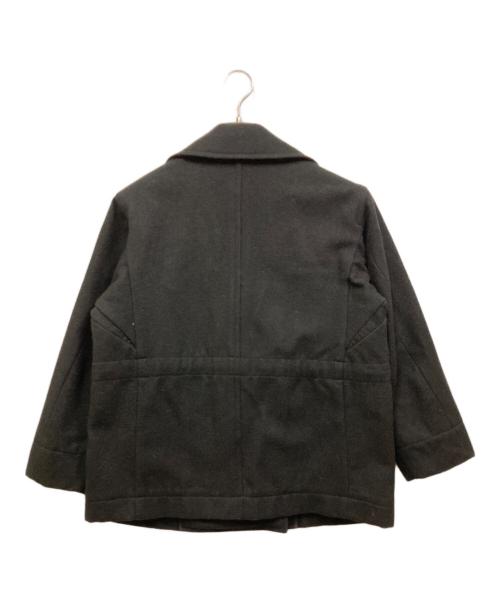 MHL（エムエイチエル）MHL (エムエイチエル) COARSE WOOL MELTON Pコート ブラック サイズ:SIZE 1の古着・服飾アイテム