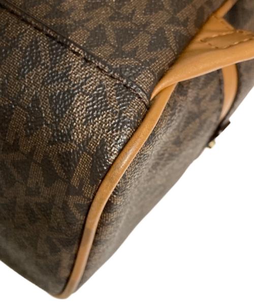 MICHAEL KORS（マイケル・コース）MICHAEL KORS (マイケル・コース) シグネチャーリュック ブラウン サイズ:表記なしの古着・服飾アイテム