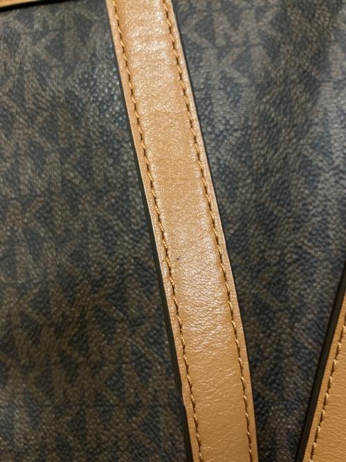 MICHAEL KORS（マイケル・コース）MICHAEL KORS (マイケル・コース) シグネチャーリュック ブラウン サイズ:表記なしの古着・服飾アイテム