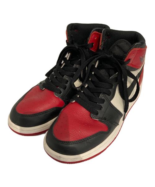 NIKE（ナイキ）NIKE (ナイキ) AIR JORDAN 1 RETRO HIGH “BRED TOE