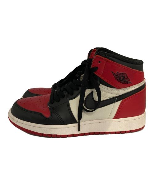 NIKE（ナイキ）NIKE (ナイキ) AIR JORDAN 1 RETRO HIGH “BRED TOE